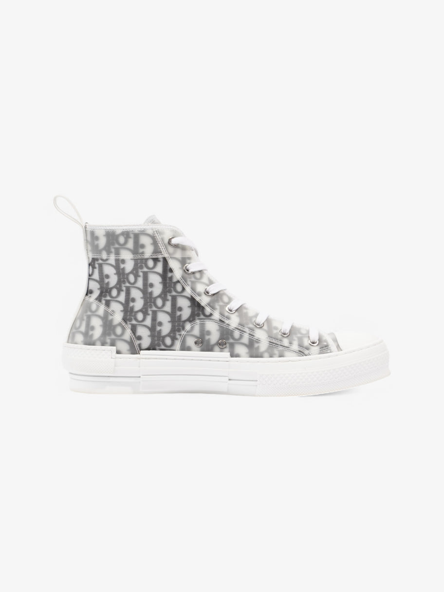 Christian Dior B23 High-tops White  / Grey Oblique Rubber EU 44.5 UK 10.5 Image 4