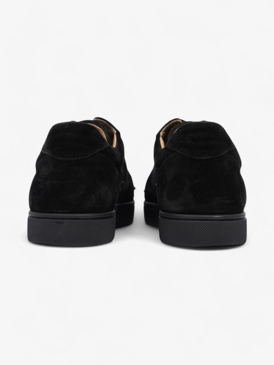 Christian Louboutin Vieira Spikes Sneakers Black Suede EU 38 UK 5 Image 6