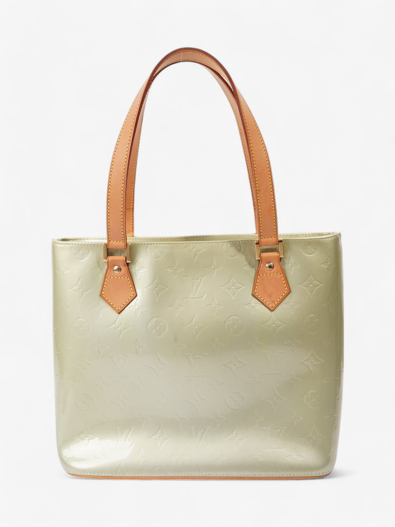  Louis Vuitton Houston Monogram Vernis / Apple Green Vernis Leather