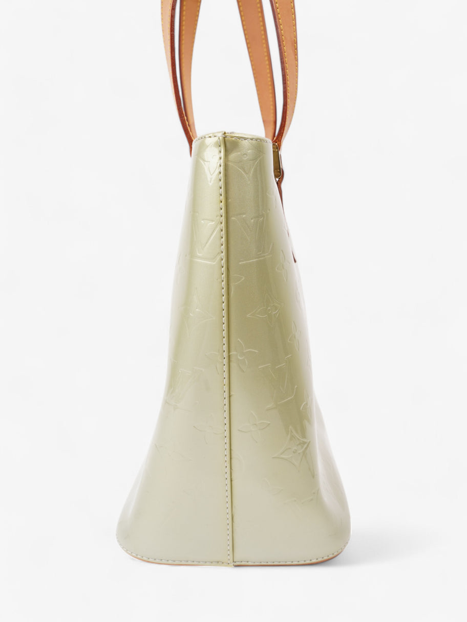 Louis Vuitton Houston Monogram Vernis / Apple Green Vernis Leather Image 3