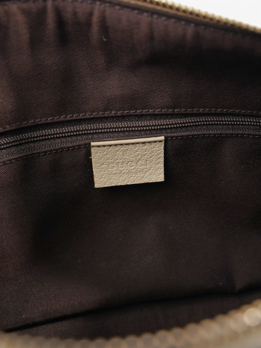 Gucci Boston Bag Supreme / White Canvas Image 8
