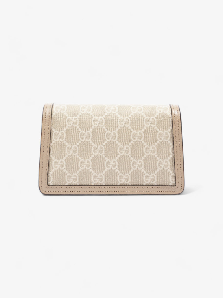 Gucci Dionysus GG Super Mini Beige And White GG Supreme / Oatmeal Coated Canvas Image 4
