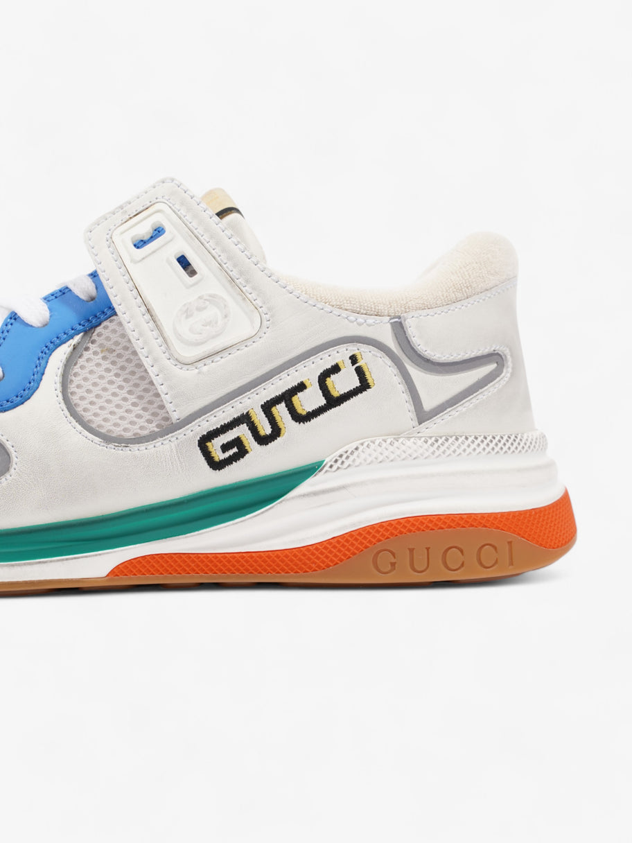 Gucci Ultrapace Sneakers White  / Blue / Green Mesh EU 42 UK 8 Image 9