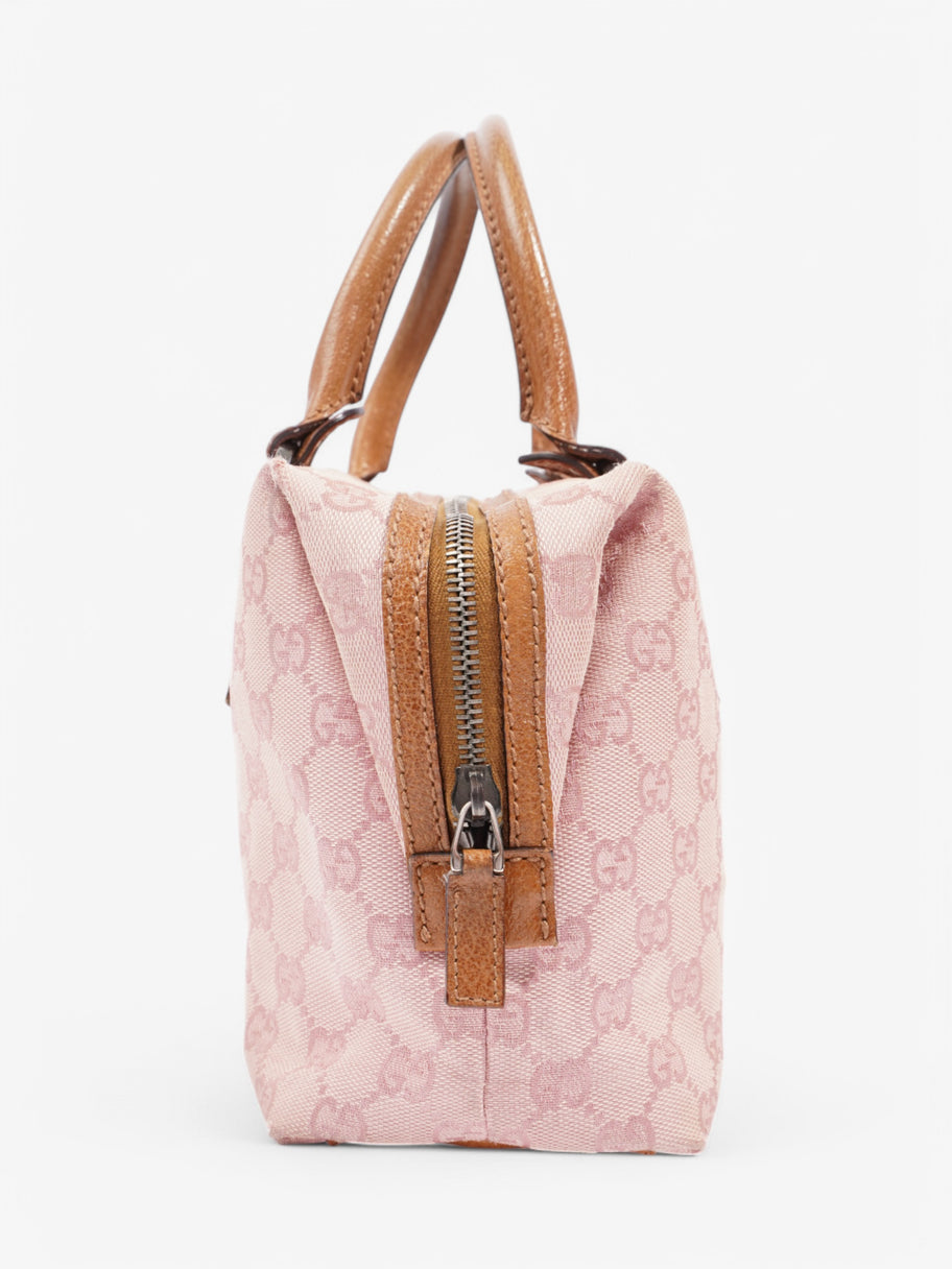 Gucci Boston Pink Canvas Image 3