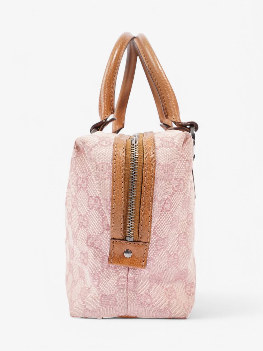 Gucci Boston Pink Canvas Image 5