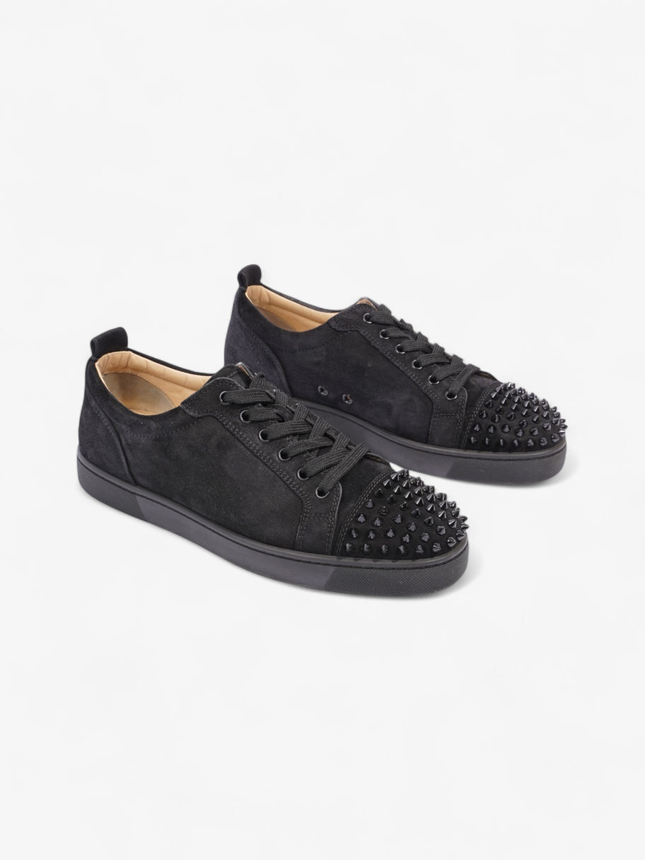 Christian Louboutin Louis Junior Spikes Black Suede EU 41 UK 7 Image 2