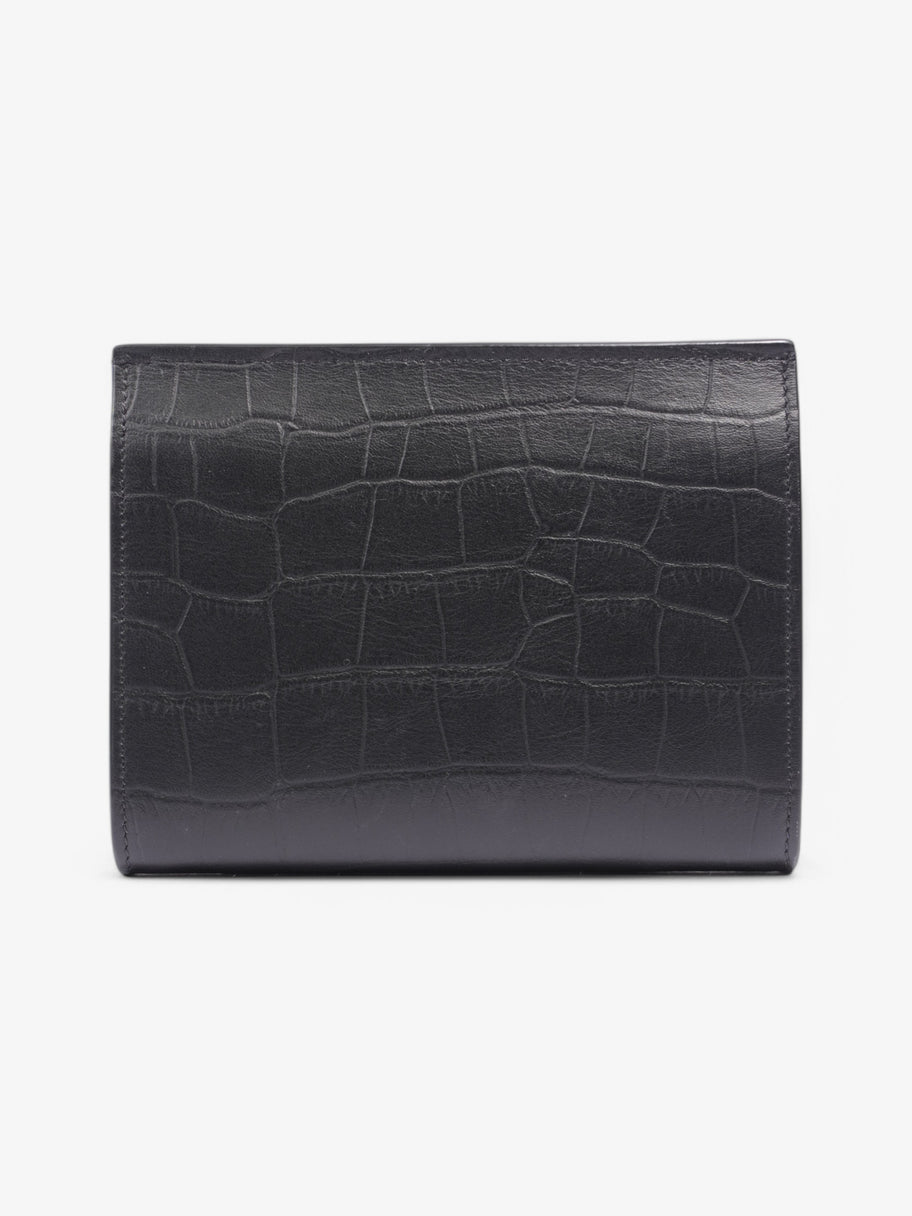 Mulberry Amberley Wallet Black Embossed Leather W-15cm. H-12Cm. Image 2