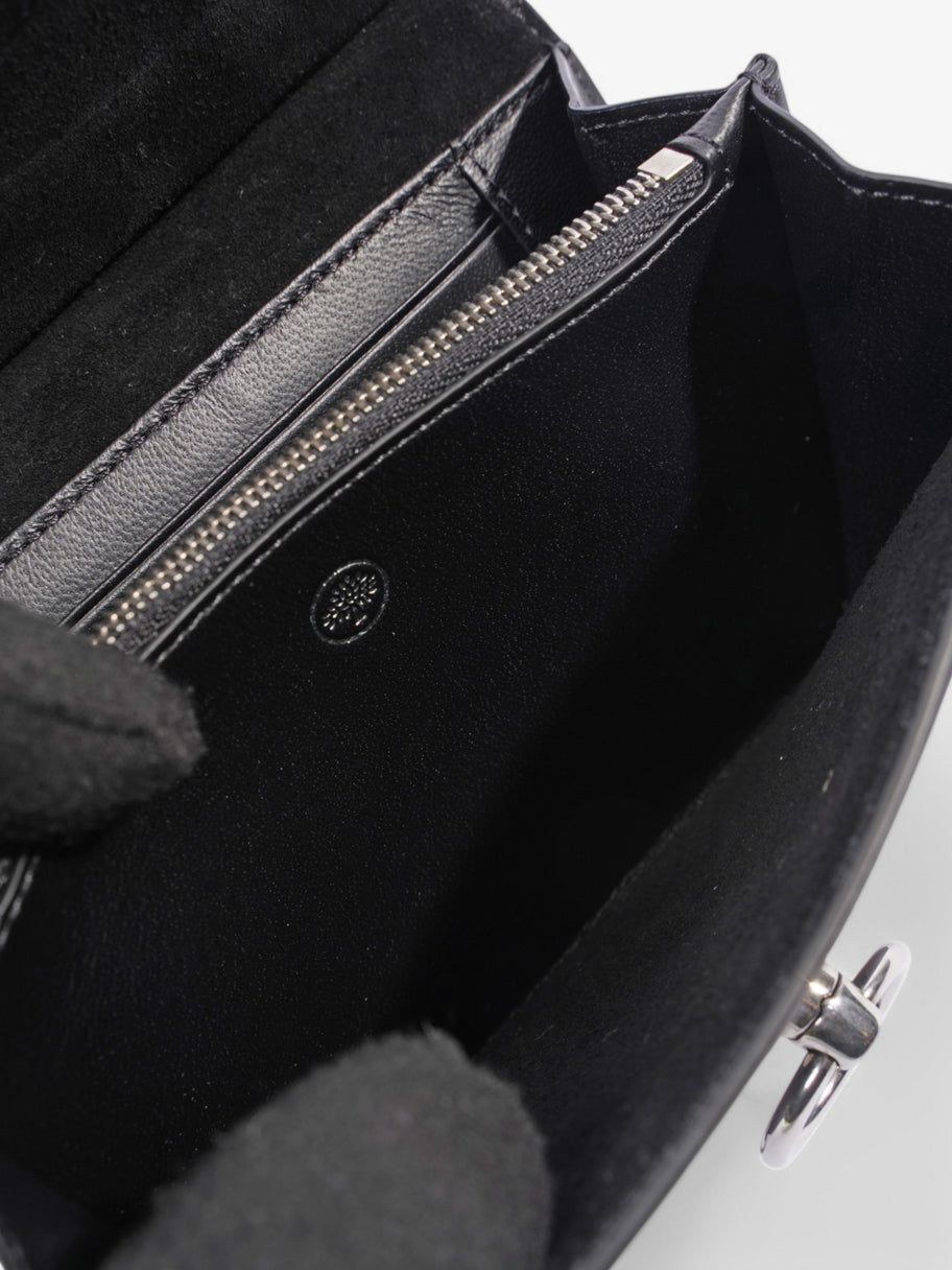 Mulberry Amberley Wallet Black Embossed Leather W-15cm. H-12Cm. Image 6