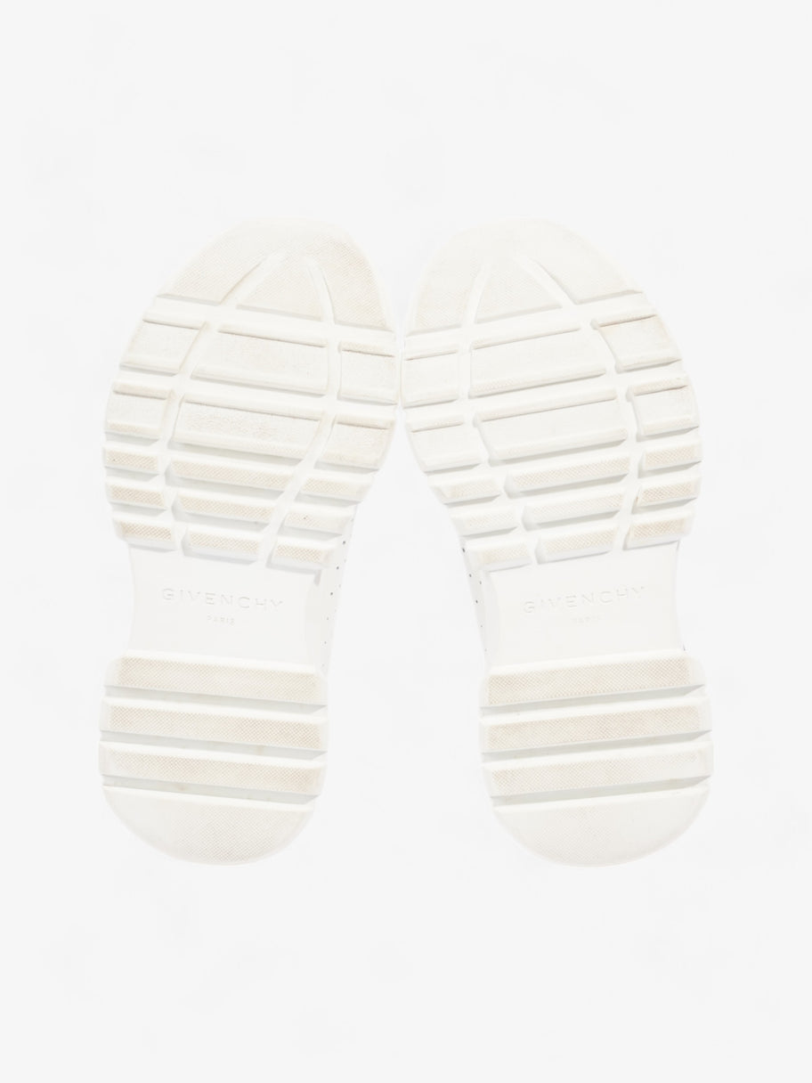 Givenchy Spectre Zip Sneakers White  / Black Leather EU 37 UK 4 Image 7