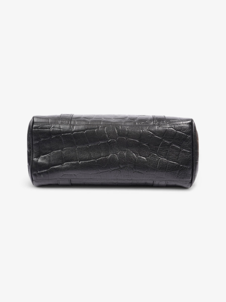Mulberry Bayswater East West Black Embossed Leather Image 6