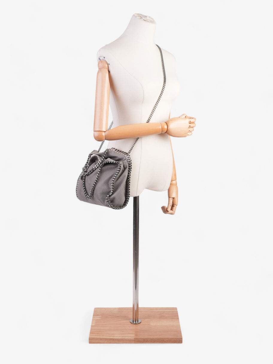 Stella McCartney Falabella Tote Grey Polyurethane Mini Image 2