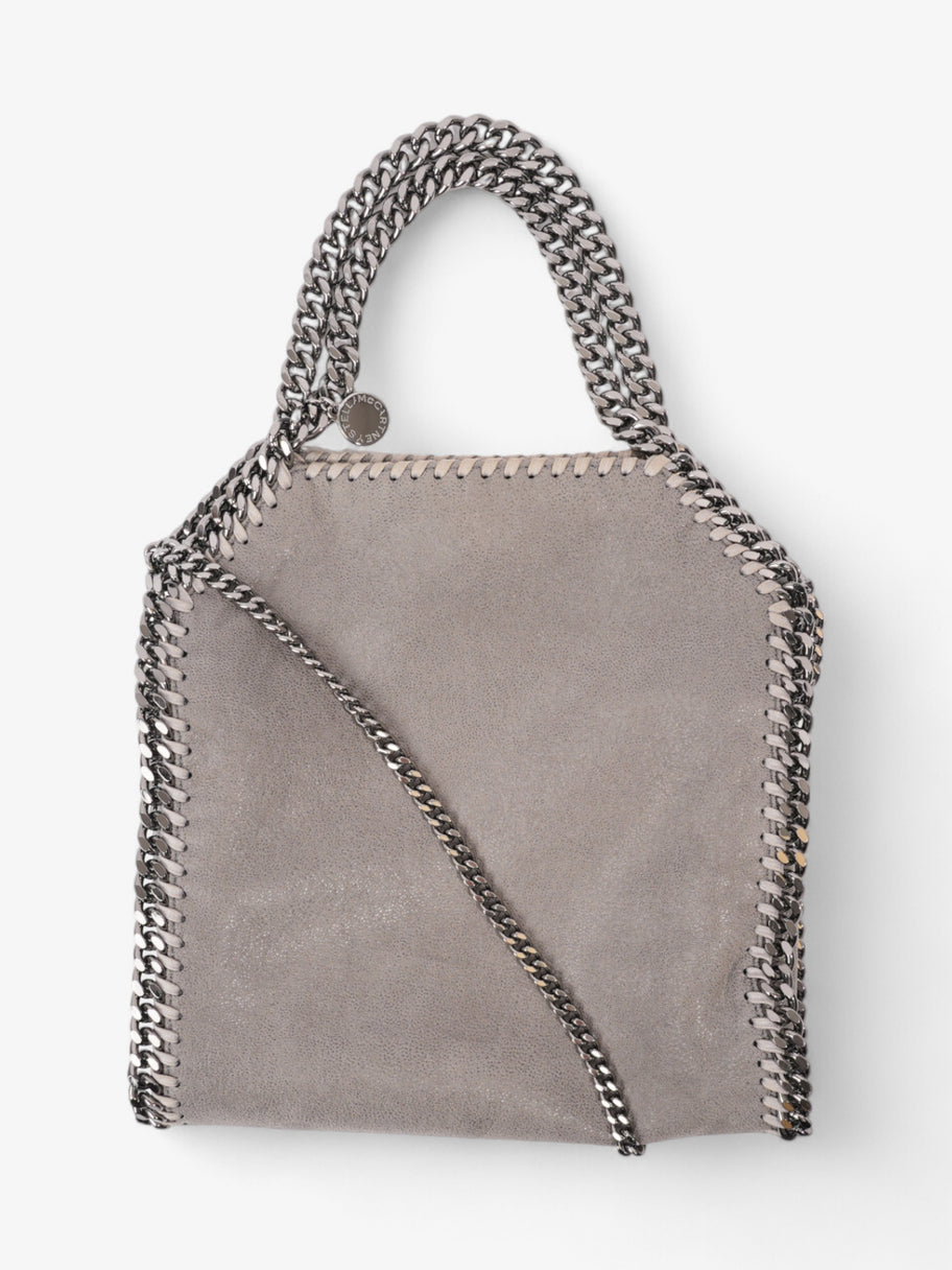Stella McCartney Falabella Tote Grey Polyurethane Mini Image 1