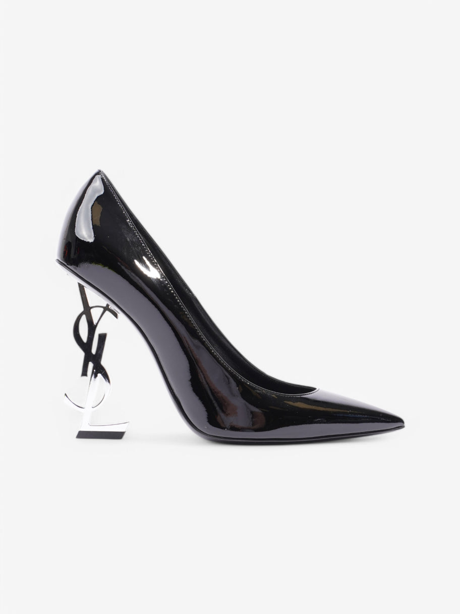 Saint Laurent Opyum Heel 110 Black Patent Leather EU 37 UK 4 Image 1