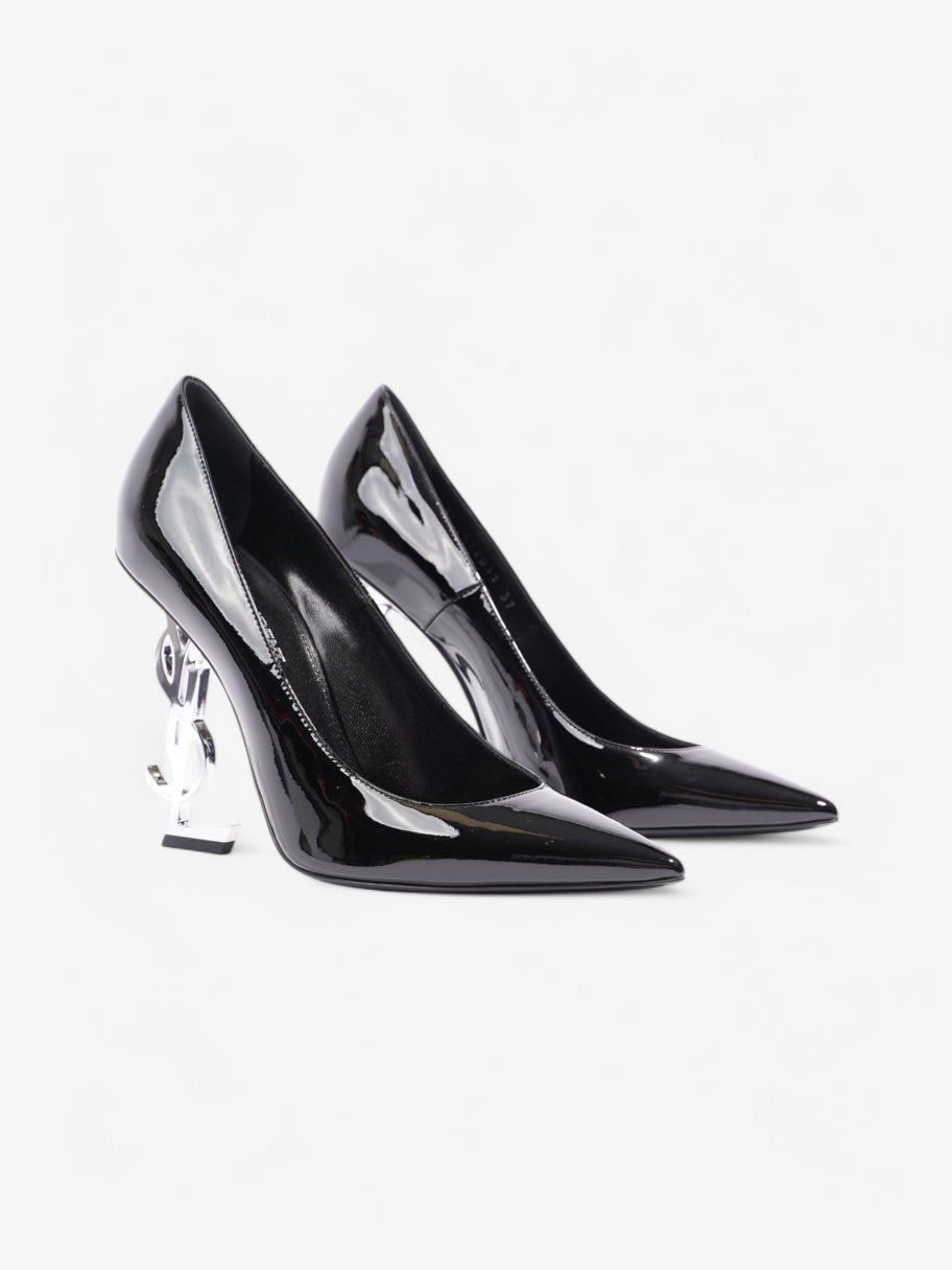 Saint Laurent Opyum Heel 110 Black Patent Leather EU 37 UK 4 Image 2