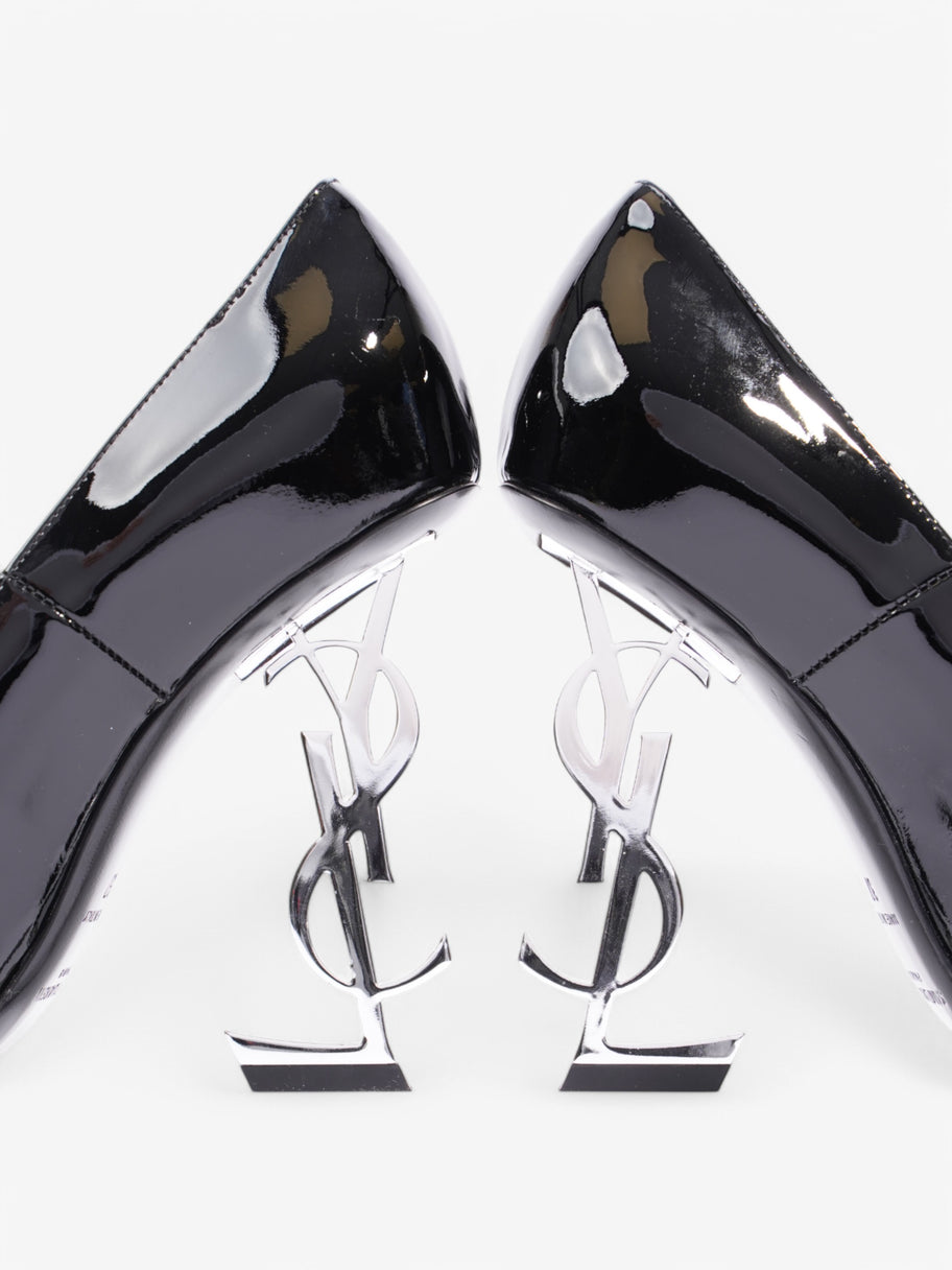 Saint Laurent Opyum Heel 110 Black Patent Leather EU 37 UK 4 Image 8