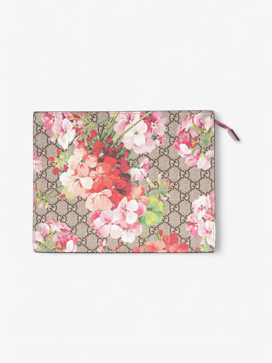 Gucci Toiletry Pouch Supreme / Bloom Coated Canvas Image 1