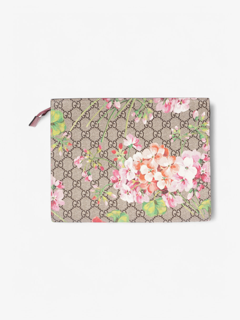Gucci Toiletry Pouch Supreme / Bloom Coated Canvas Image 4