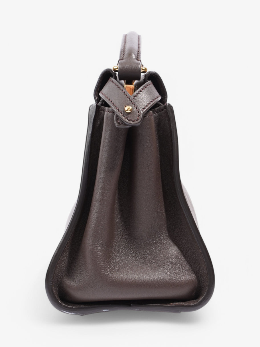Fendi Peekaboo Brown Leather Image 5