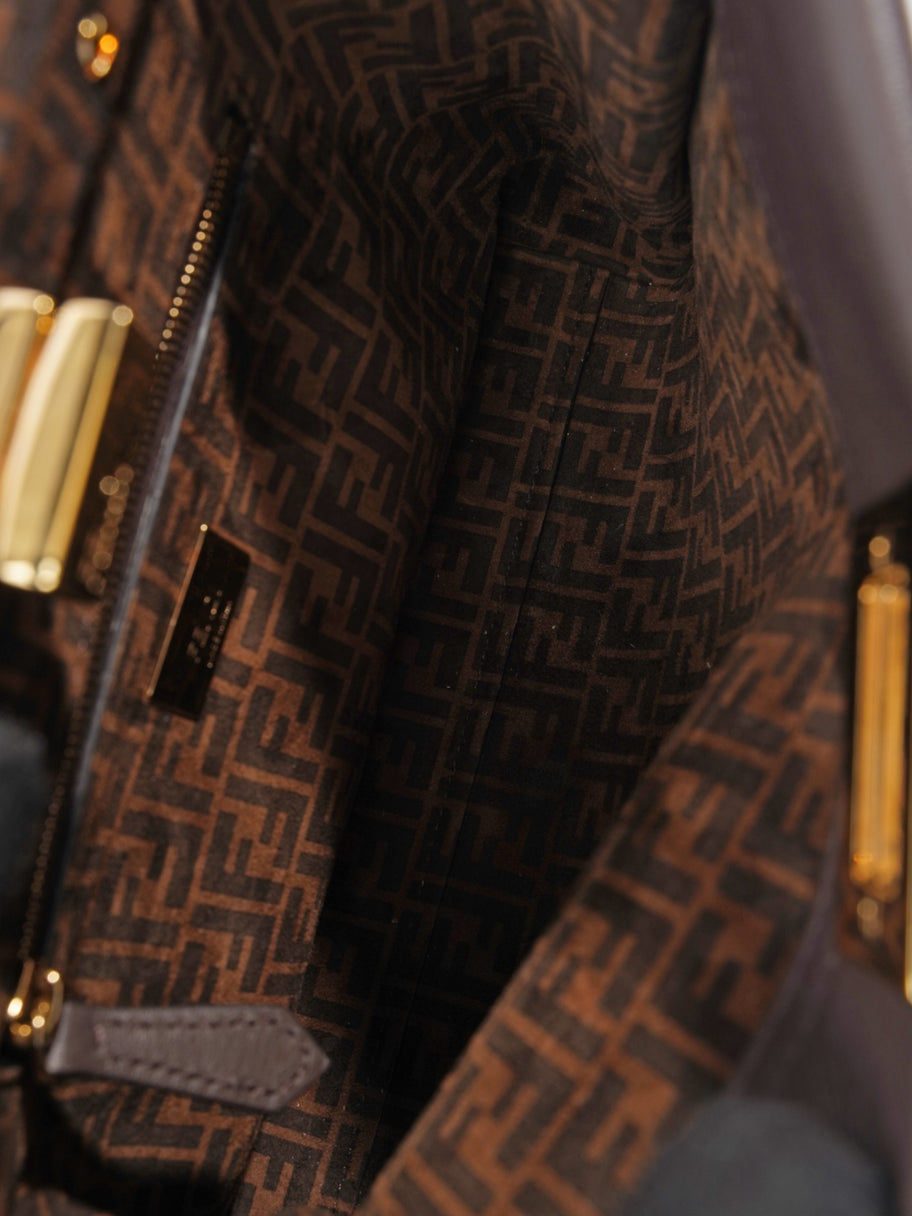 Fendi Peekaboo Brown Leather Image 8