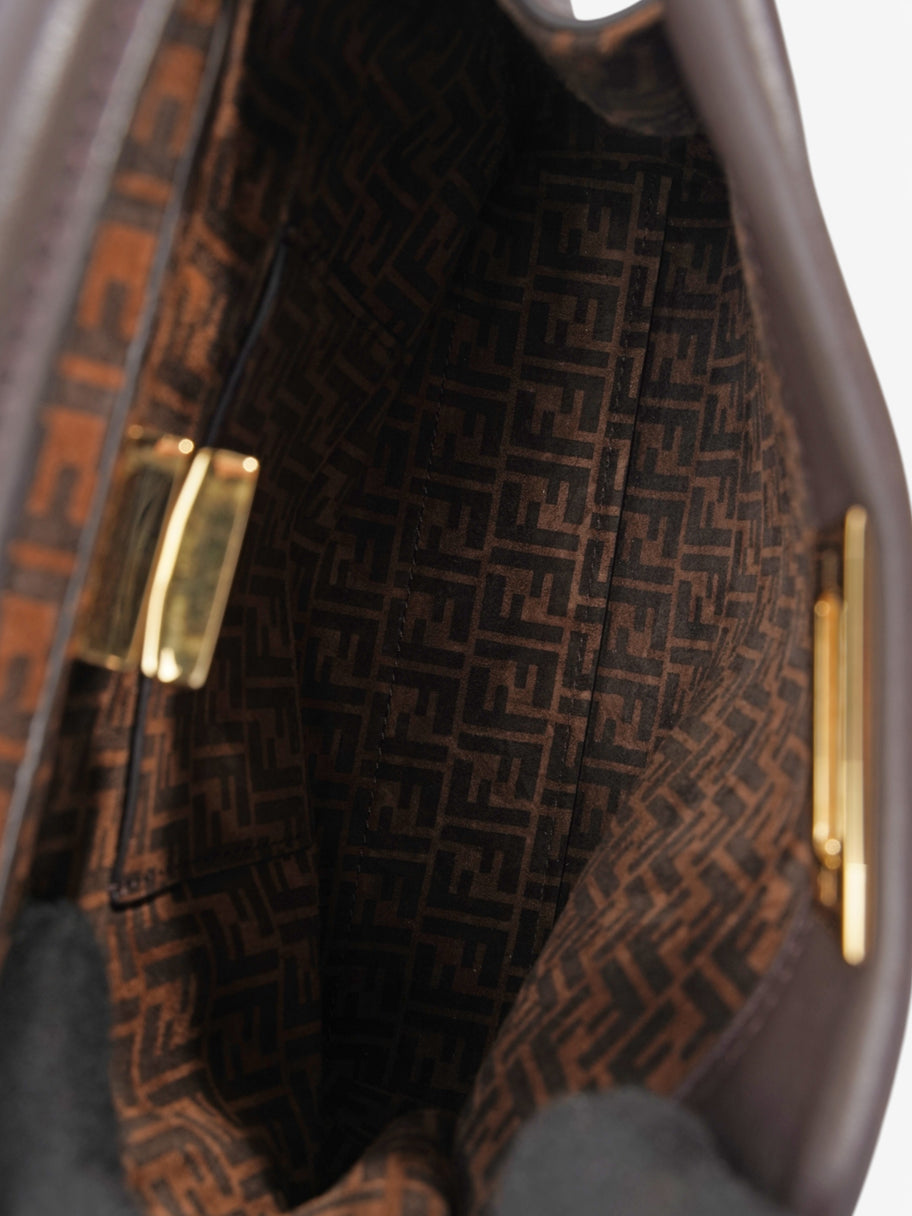 Fendi Peekaboo Brown Leather Image 9