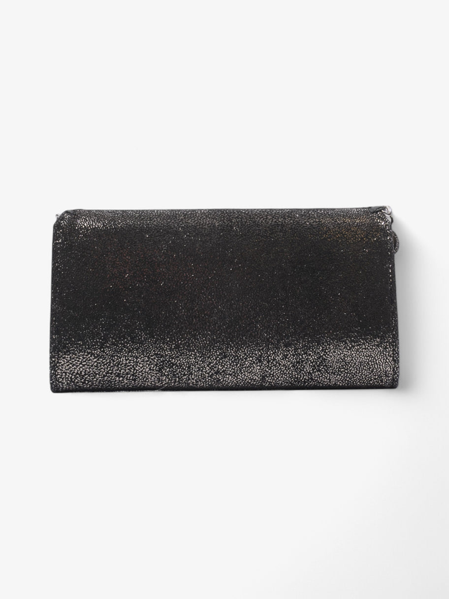 Stella McCartney Falabella Continental Wallet Black Suede Image 2