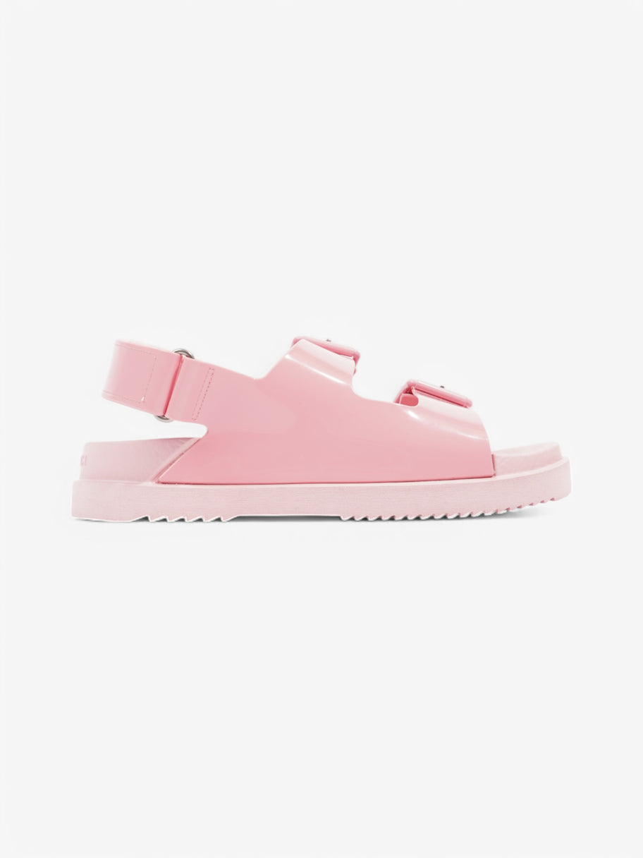 Gucci GG Rubber Sandals Pink Rubber EU 37 UK 4 Image 4