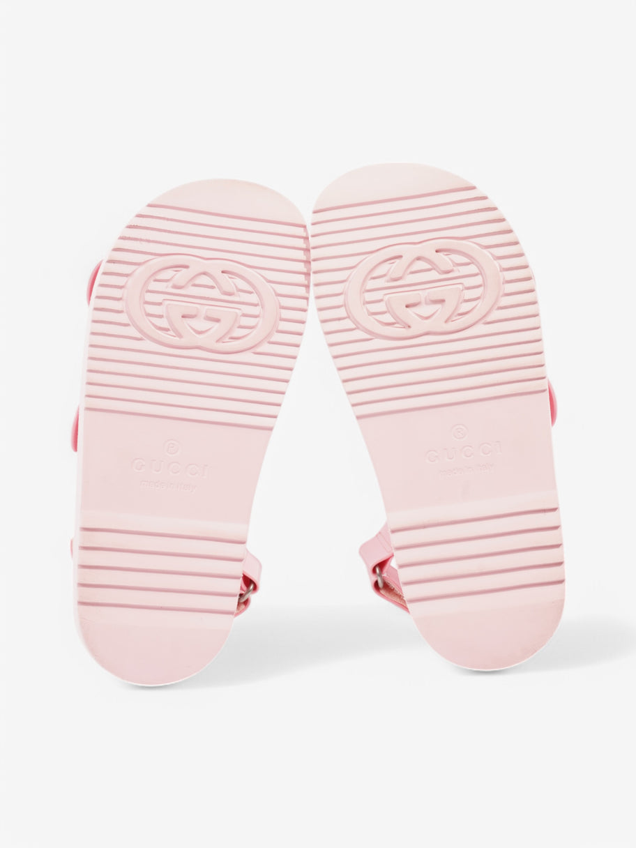 Gucci GG Rubber Sandals Pink Rubber EU 37 UK 4 Image 7