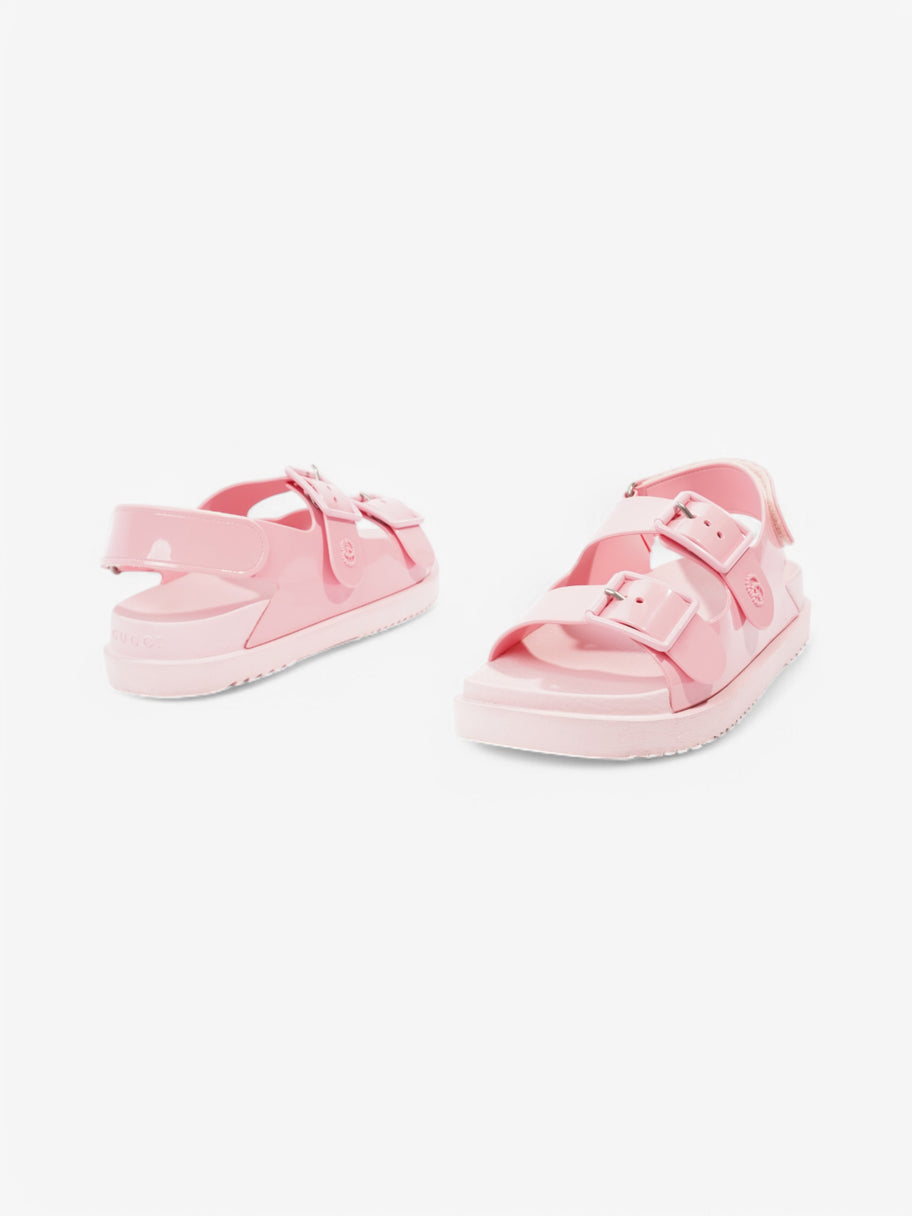 Gucci GG Rubber Sandals Pink Rubber EU 37 UK 4 Image 9