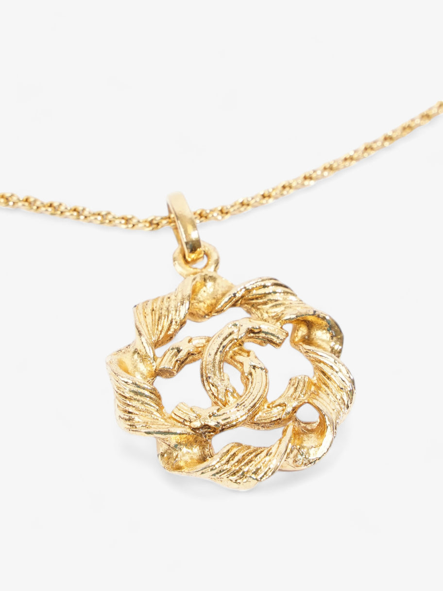Chanel Coco Mark Necklace Gold Gold Plated 40.3cm Image 3