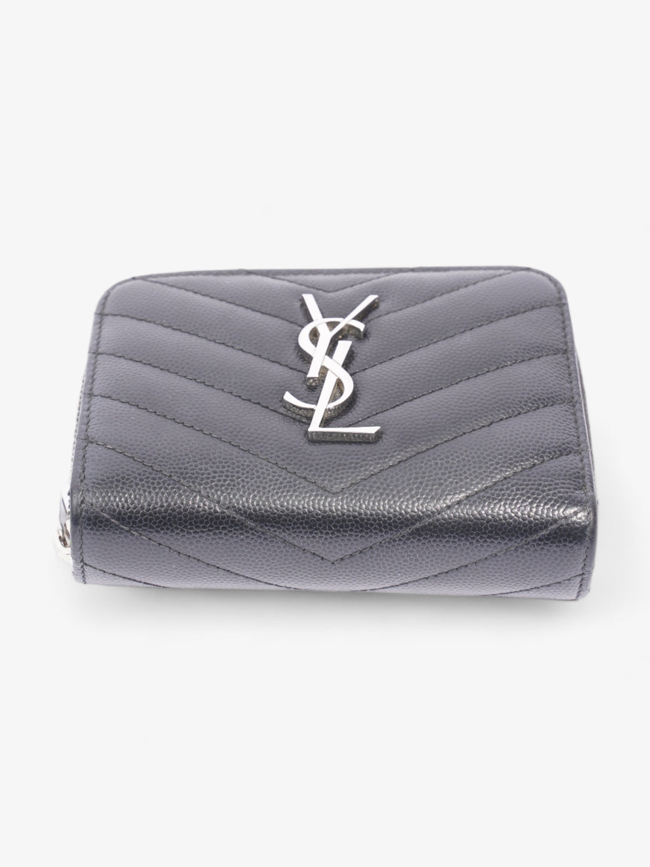 Saint Laurent Compact Wallet Black Leather Image 5