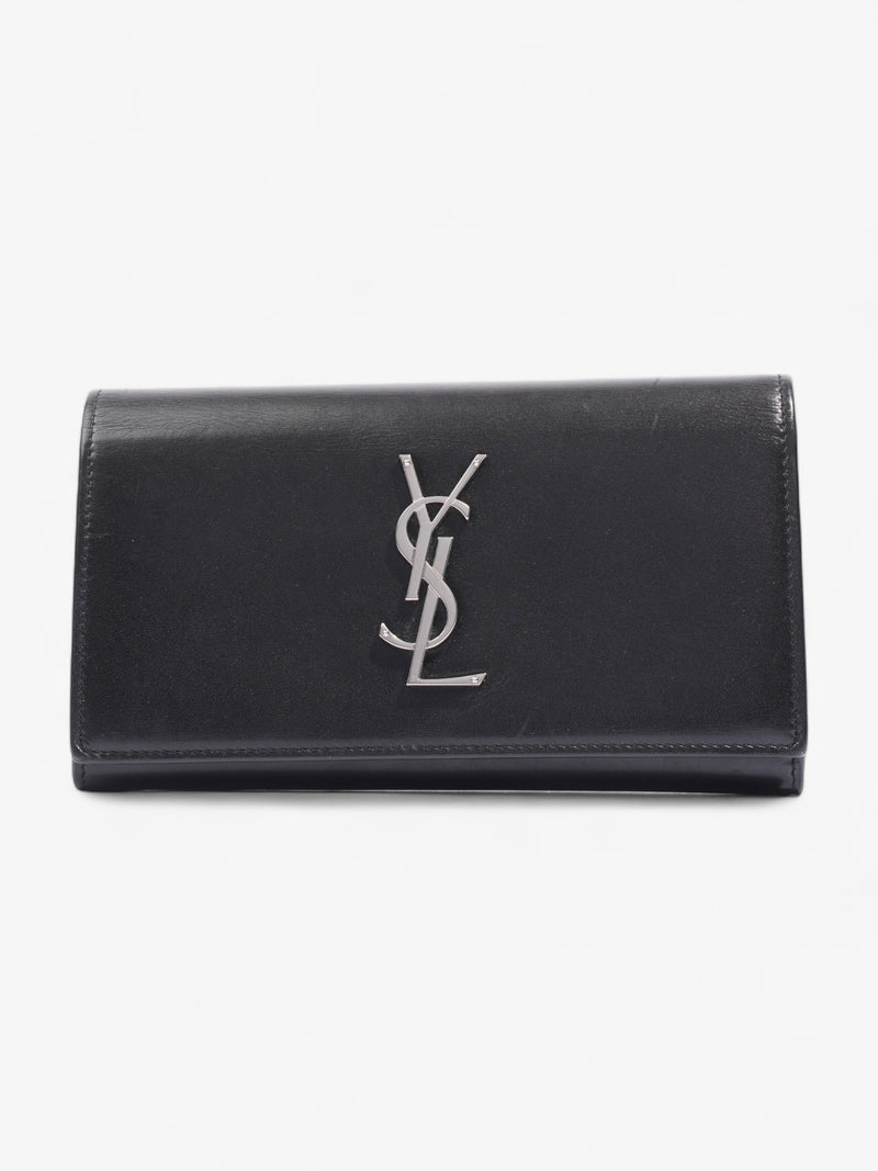  Saint Laurent Long Wallets Black Leather
