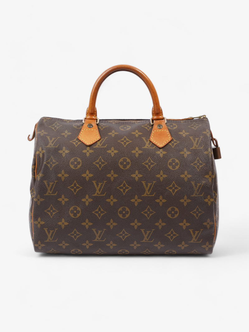  Speedy Monogram Coated Canvas 30