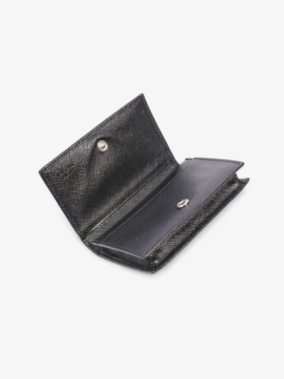 Prada Card Case Black Saffiano Leather Image 6