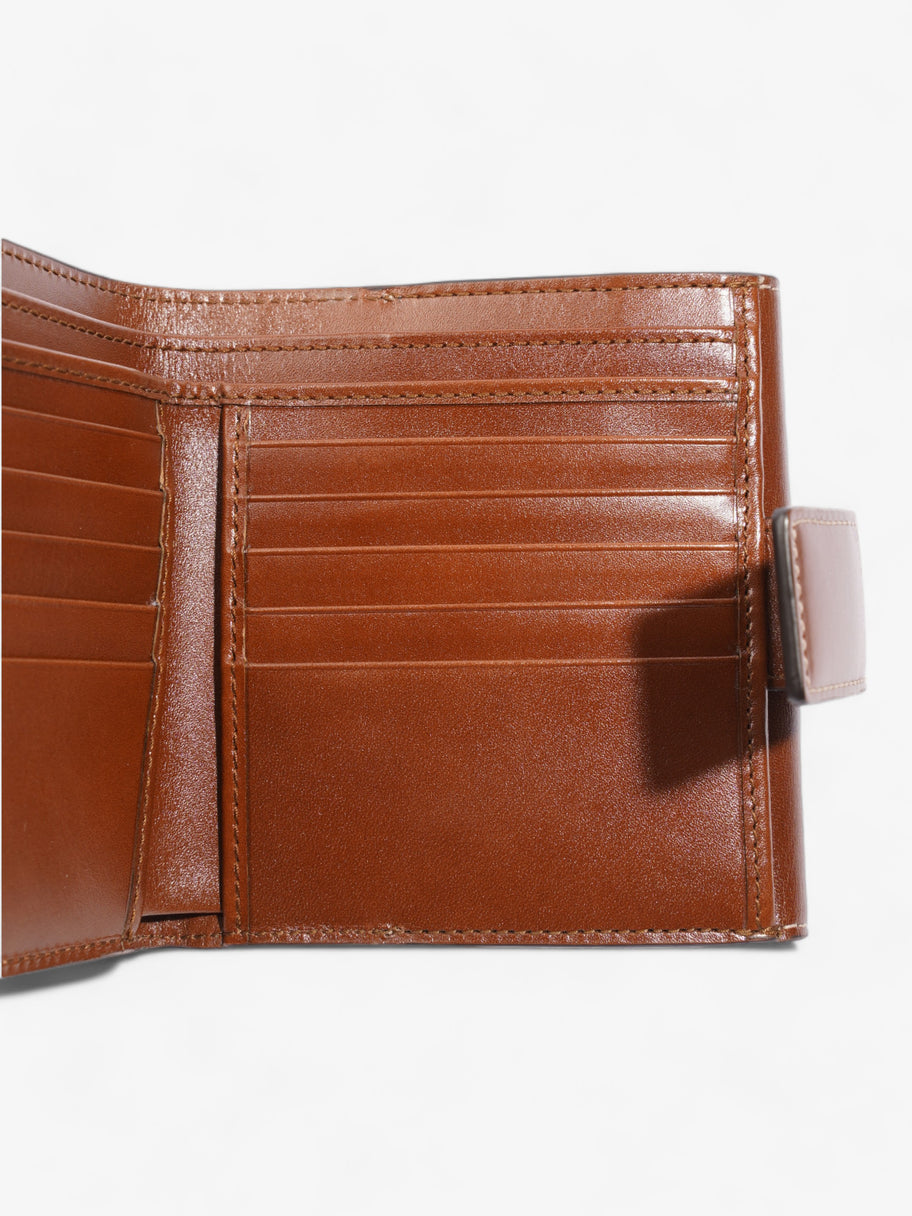 Gucci French Flap Wallet GG Supreme / Brown Canvas Image 9