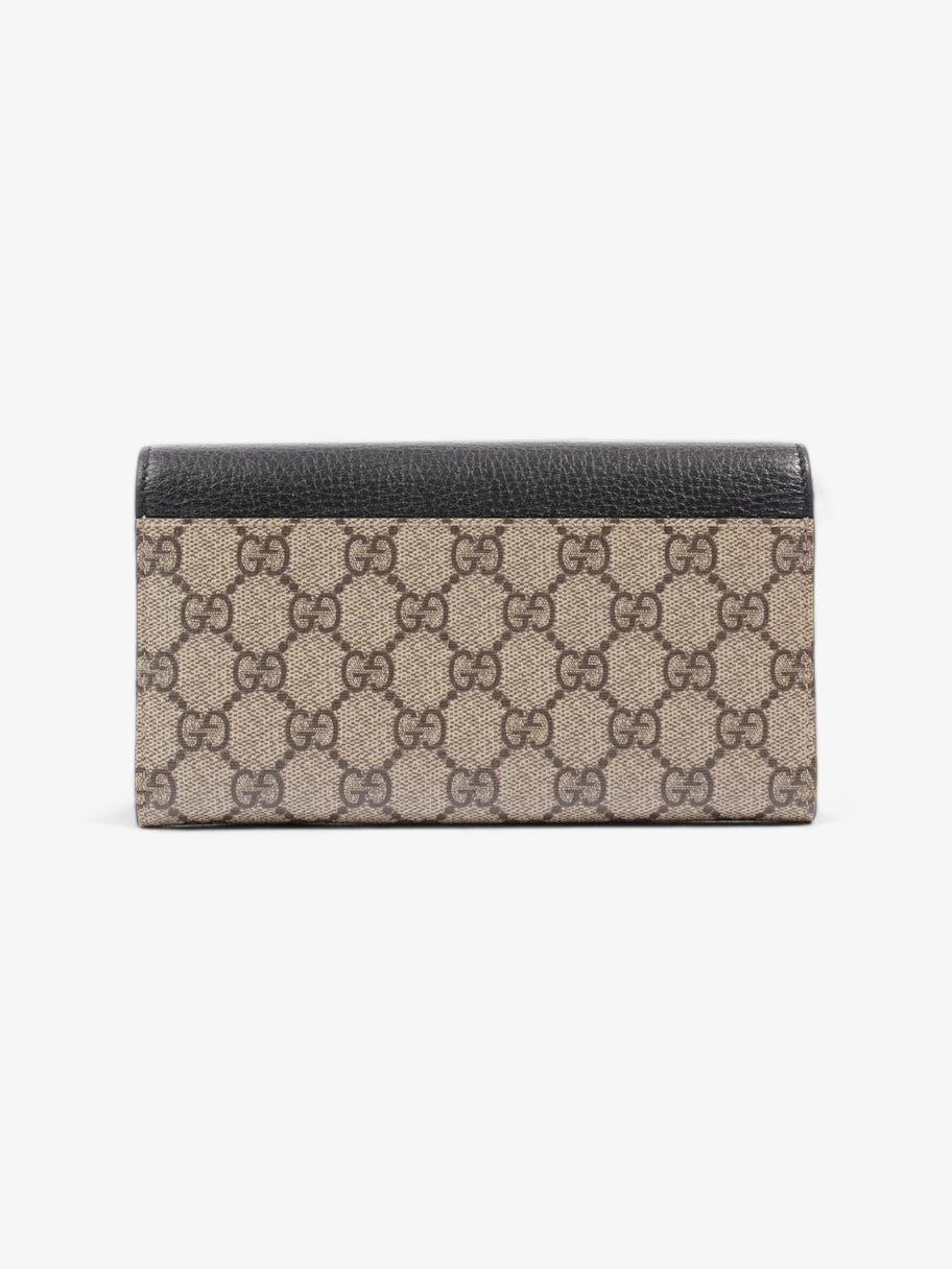 Gucci GG Supreme Wallet Black / Supreme Leather Image 3