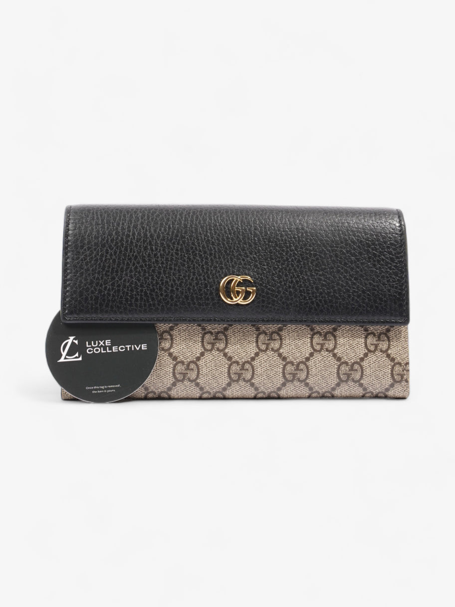 Gucci GG Supreme Wallet Black / Supreme Leather Image 7