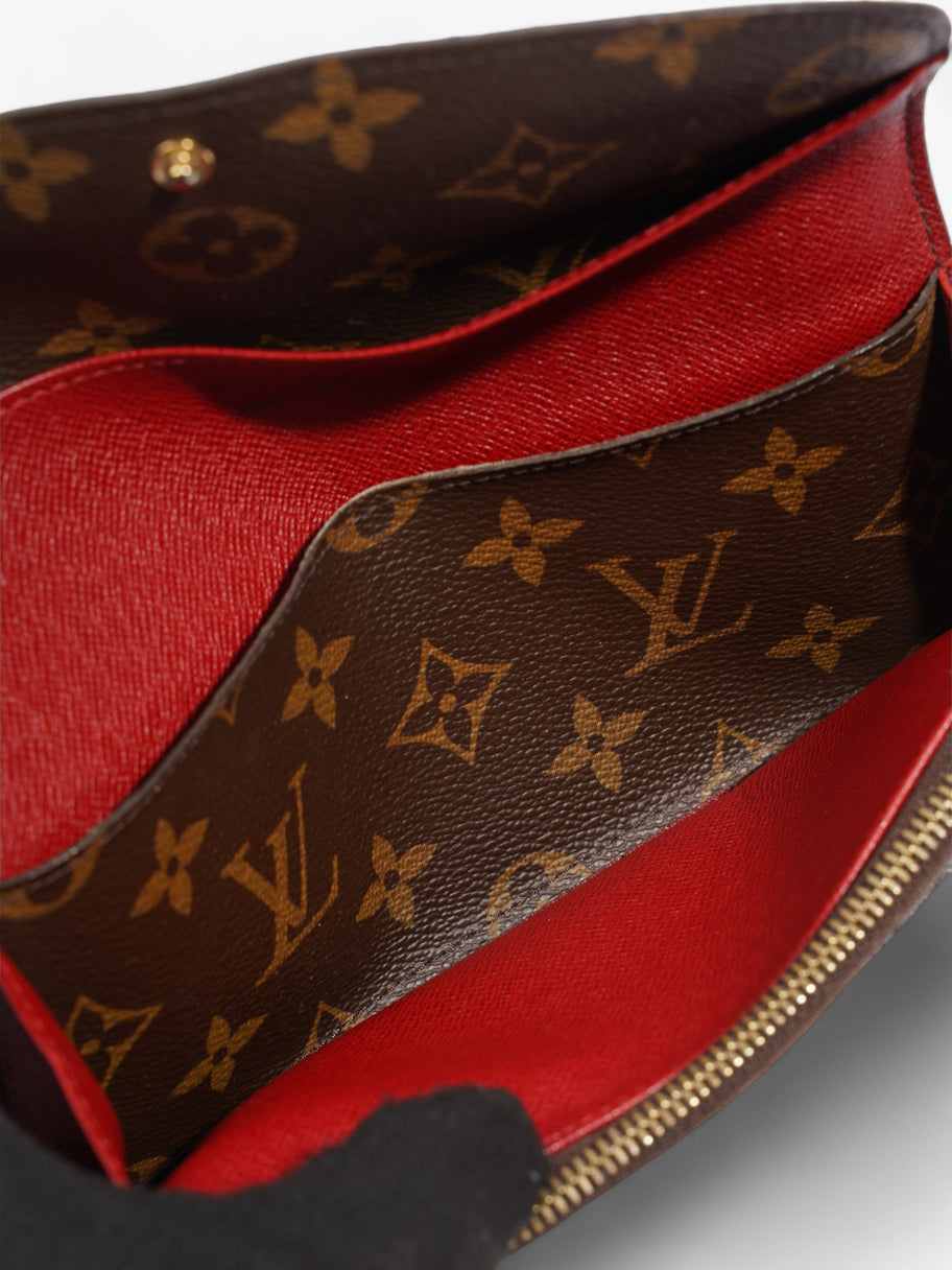 Louis Vuitton Emilie Wallet Monogram Coated Canvas Image 8