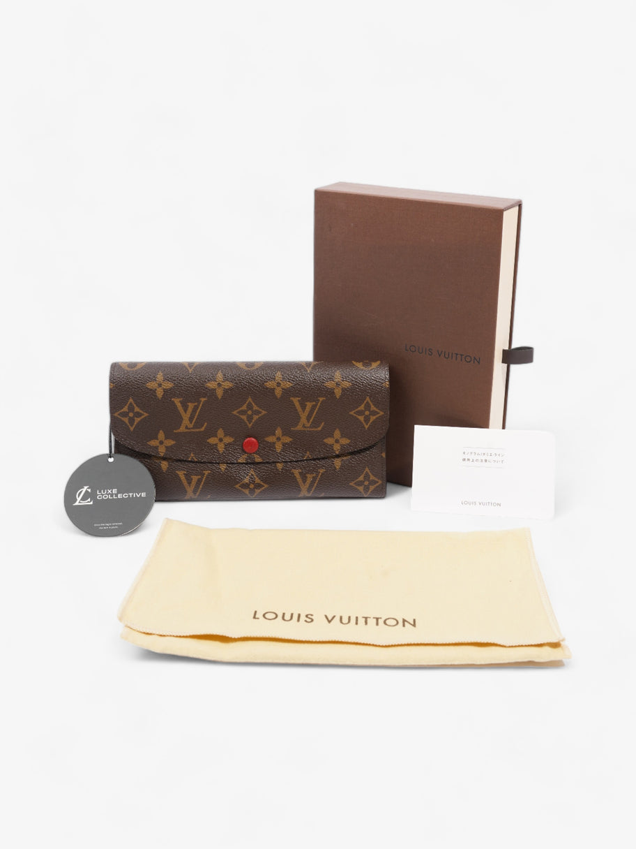Louis Vuitton Emilie Wallet Monogram Coated Canvas Image 9