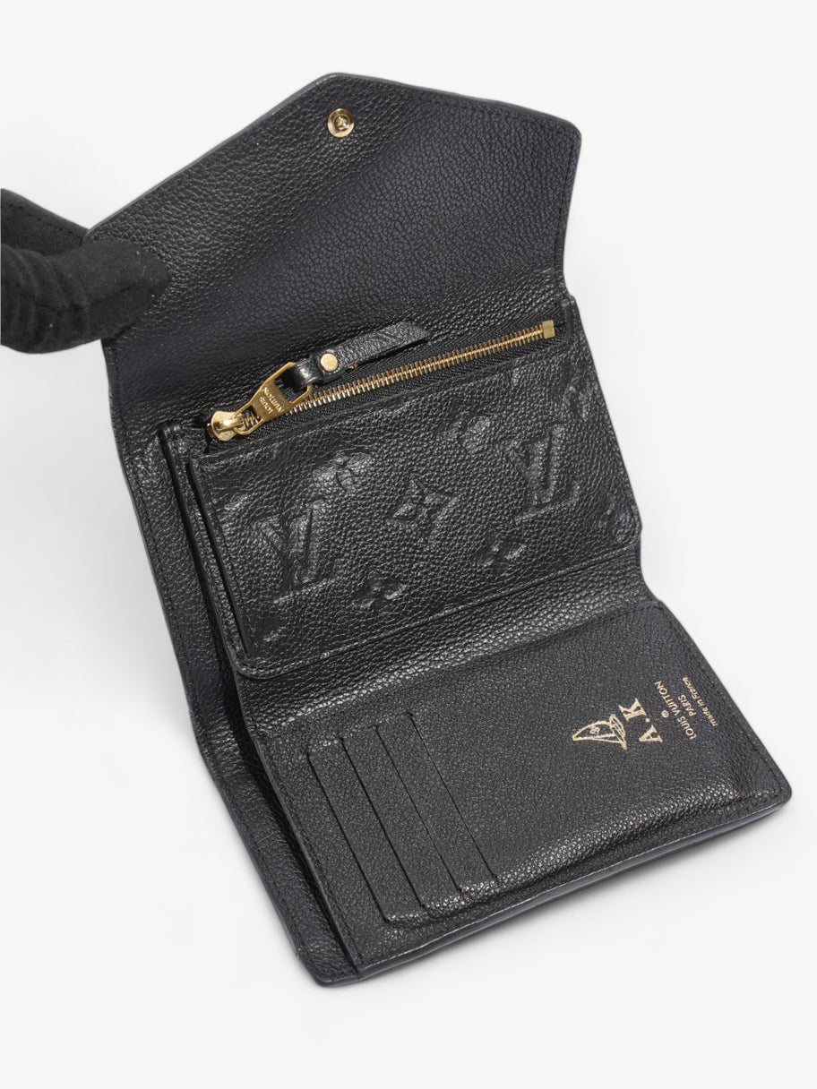 Louis Vuitton Curieuse Trifold wallet  Black / Black Empreinte Leather Image 7