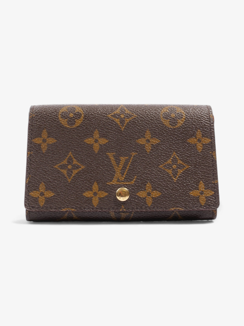  Louis Vuitton Porto Monevier Tresor Wallet Monogram Coated Canvas Monogram