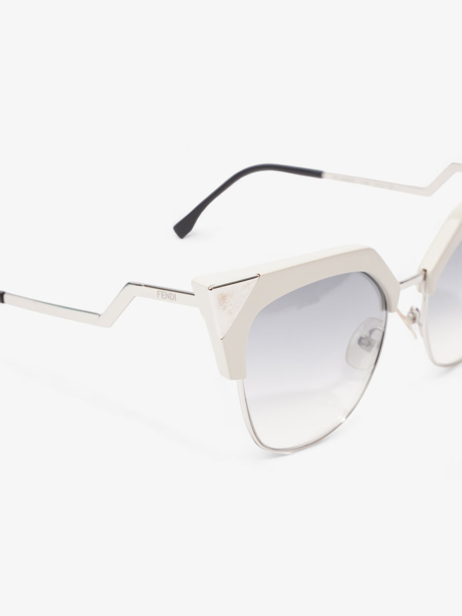 Fendi Cat-Eye Sunglasses Grey Gradient Acetate 140mm Image 5