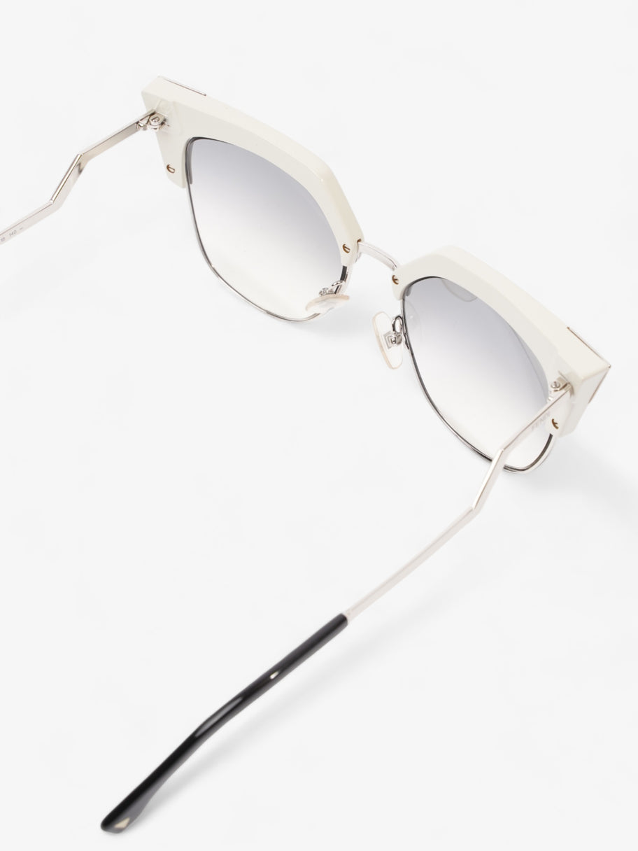 Fendi Cat-Eye Sunglasses Grey Gradient Acetate 140mm Image 6