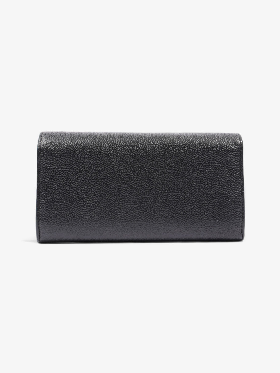 Chanel Coco Mark Caviar Wallet Black Black Caviar Leather Image 3