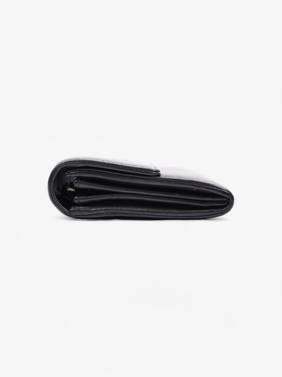 Chanel Coco Mark Caviar Wallet Black Black Caviar Leather Image 4