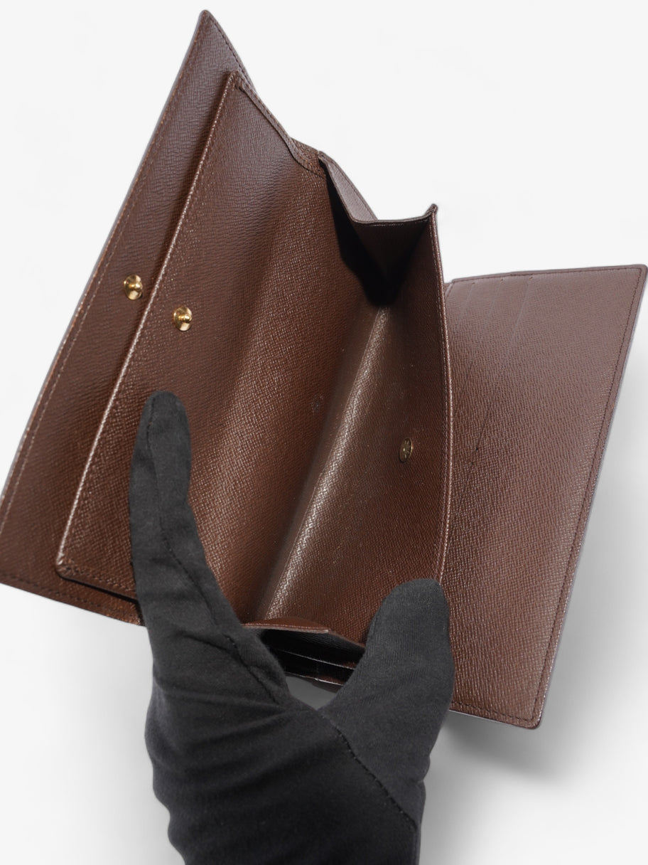 Louis Vuitton Sarah Wallet Damier Ebene Coated Canvas Image 6