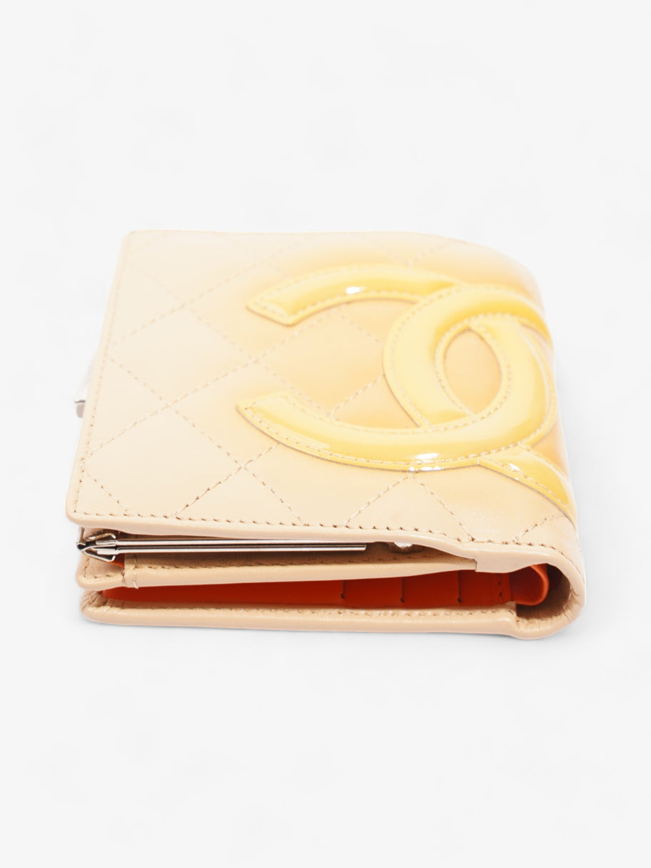 Chanel Cambon Line Wallet Beige Leather Image 4