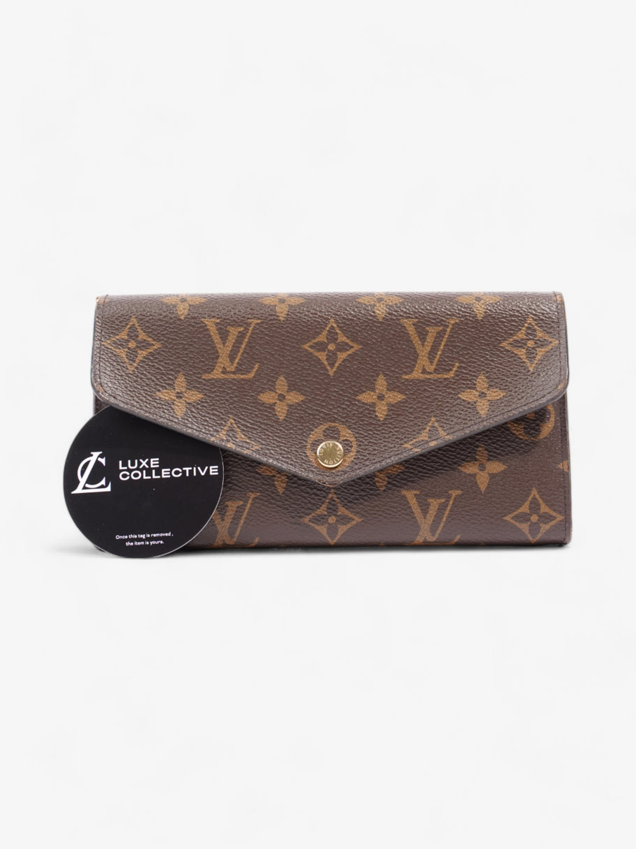Louis Vuitton Sarah Wallet Monogram Coated Canvas Image 6