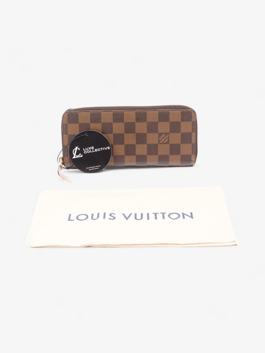 Louis Vuitton Clemence Damier Ebene / Rose Ballerine Coated Canvas Image 6