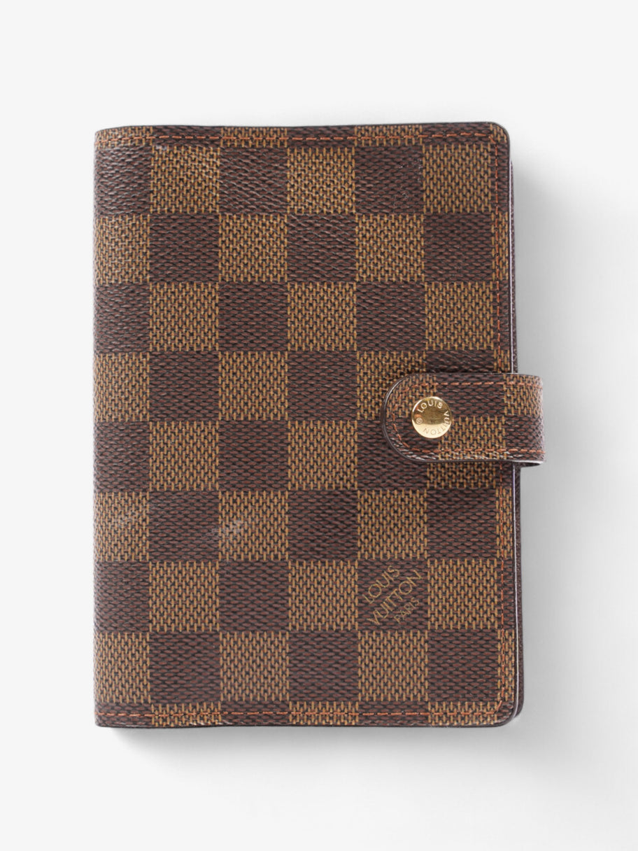 Louis Vuitton Agenda Cover Damier Ebene Coated Canvas Image 1