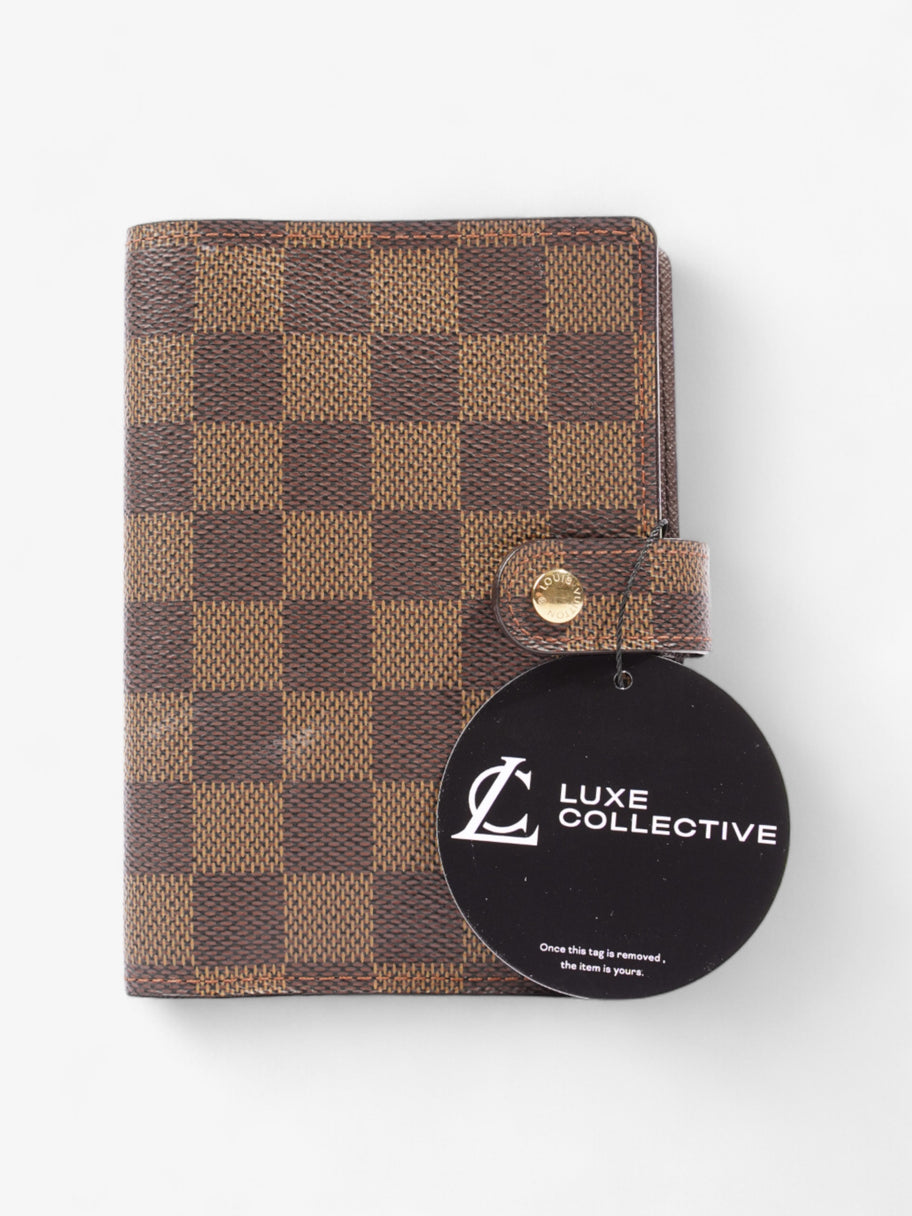 Louis Vuitton Agenda Cover Damier Ebene Coated Canvas Image 7